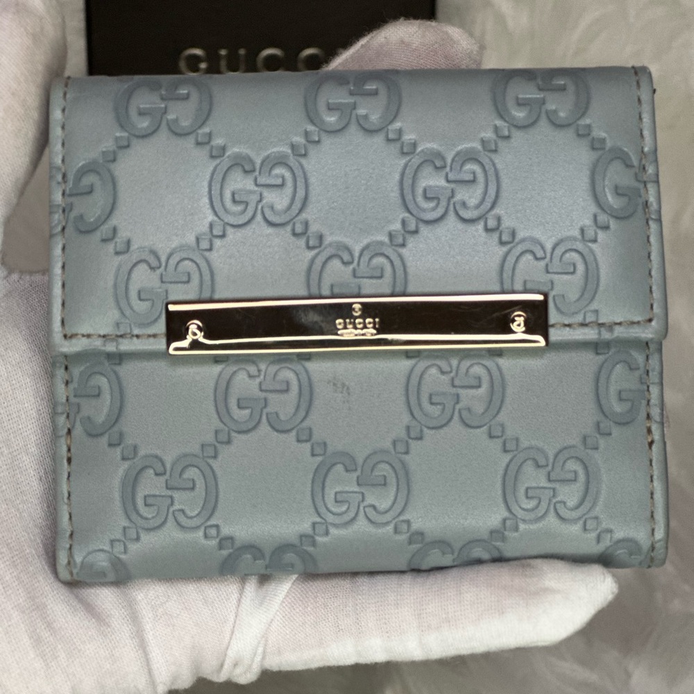 💯 Authentic Gucci Compact Wallet - Picture 2 of 12